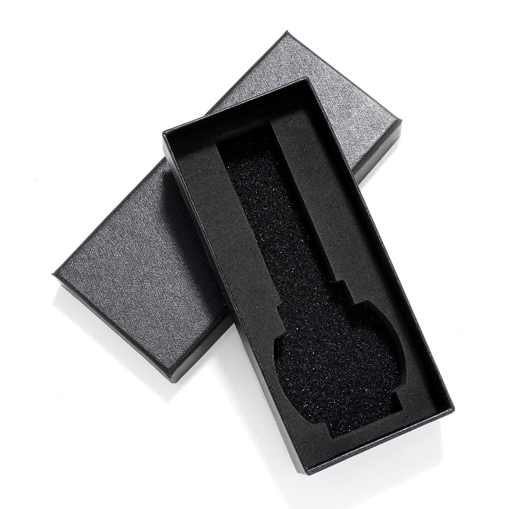 1pc Single Watch Box Delicate Paper Wristwatch Display Case Watch Gift Packaging Box With Sponge Travel Jewelry Organizer Case