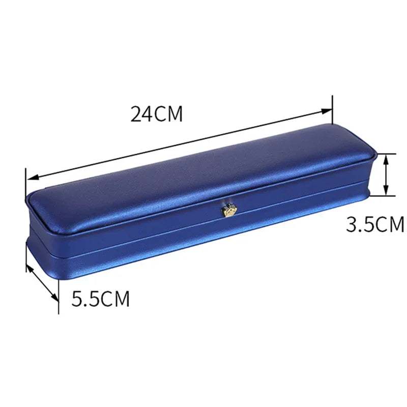 Green Leather Portable Jewelry Box Bracelet Necklace Jewelry Organizer Jewelry Case Boxes Storage Packaging Display Boxes N
