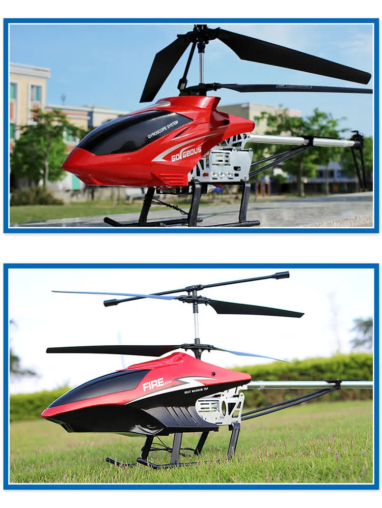 80cm Large Remote-controlled Helicopter Anti-falling RC UAV Durable Charging Model Toy Outdoor Aircraft Children's Birthday Gift