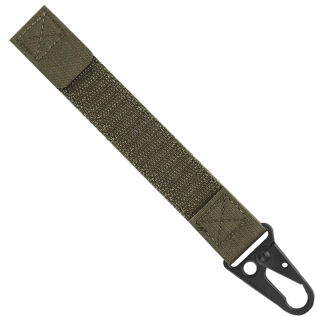 KRYDEX Tactical Utility Hook Keychain Key Holder Belt Keeper Gloves Carabiner Chemstick Clip Outdoor Camping Accessories