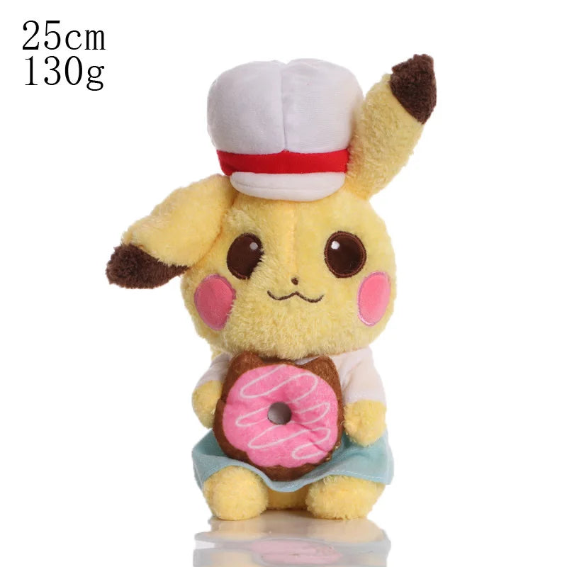 Pikachu Peluche Shiny Charizard XY Stuffed Plush Toy Eevee Garchomp Chikorita Sudowoodo Sprigatito Peluche,Birthday Kids Gifts