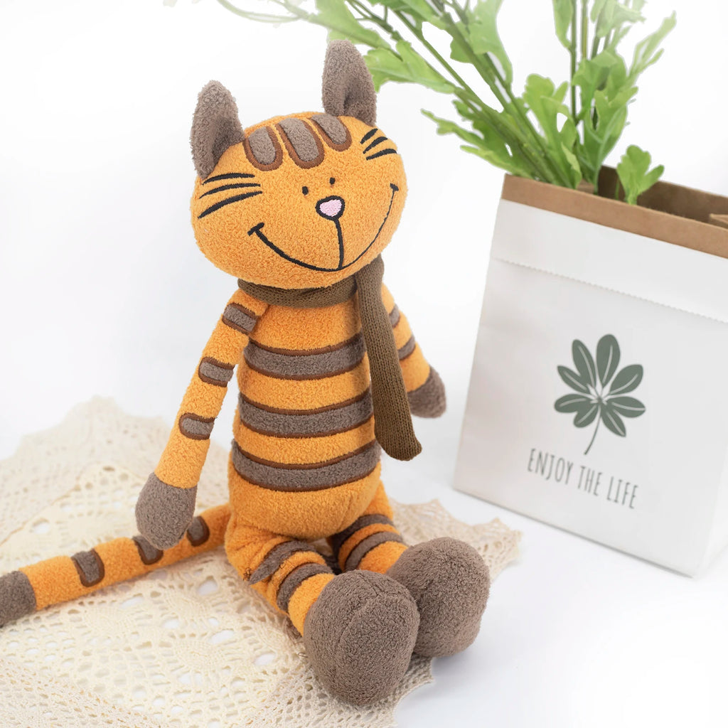 Kawaii Cat Plush Toy Small Soft Simulation Kids Stuffed Animal Toys For Children Cute Photo Props Girls Birthday Gift