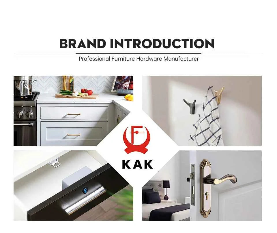 KAK 3.5" Digital Door Peephole Camera Electronic Door Viewer Bell 120 Degree Wide Angle HD Screen Home Security System Hardware