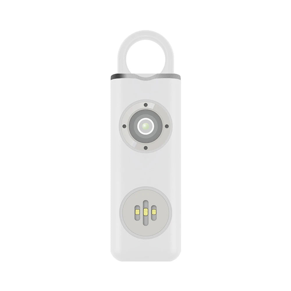 WSDCAM Self Defense Alarm 130dB Anti-wolf Personal alarm for Girl Child Women Loud Panic Alarm Rechargeable Emergency Alarm