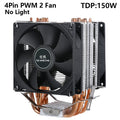 CPU Efficient Cooler Fan 90mm 4pin/PWM PC Tower Type Radiator 2/4/6 Heat Pipe Install LGA2011 X79 X99 115x 1200 1700 AMD AM3 AM4