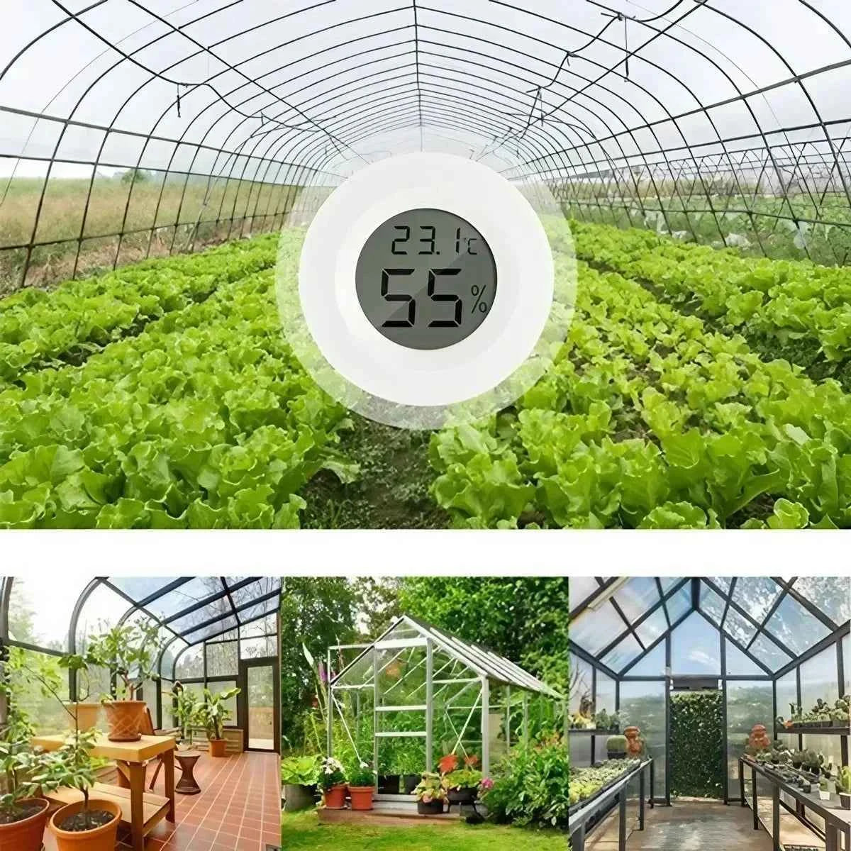 JJYY Mini Home Digital LCD Display Thermometer Hygrometer Indoor High Precision Temperature Sensor