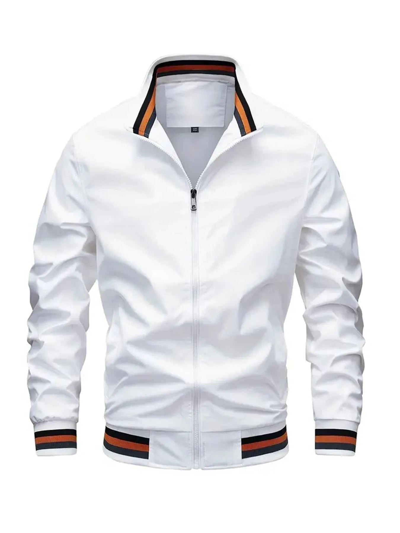 Men's Jackets, Casual Coats, New Trendy Jackets for Spring and Autumn, Suitable for Seasonal Changes, Sports, Running, Walking, Shopping, and Casual Wear