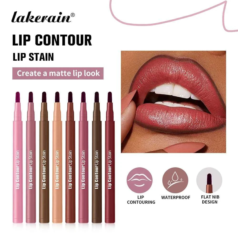 2-in-1 Lip Contour Stain Pen – Long-Lasting & Waterproof