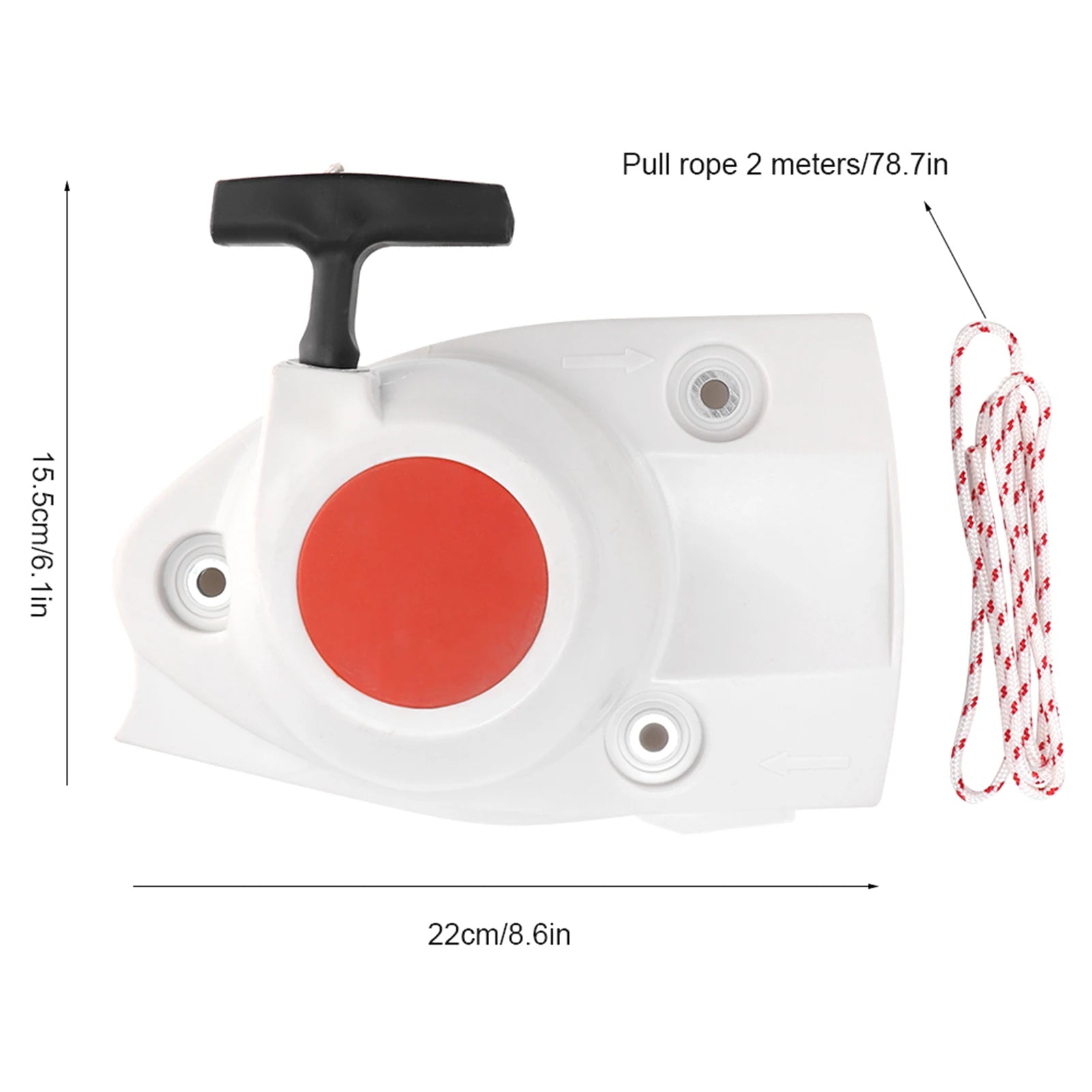 Starter With Extra Pull Cord For  Ts410 Ts410Z Ts420 Ts420Z Concrete Cut Off Saw