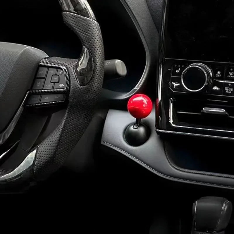New Start Button Push Start Auto Ignition Button Cover Automotive One-Touch Button Rocker Car Engine Push Start Stop Lever