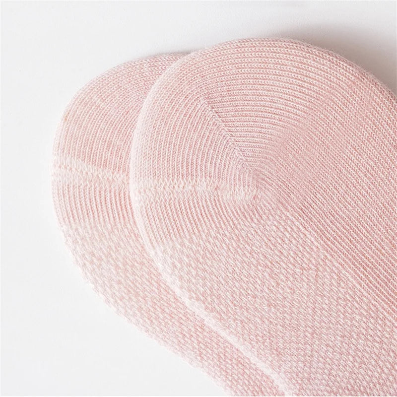 Baby Hollow Out Long Socks Breathable Mesh Cotton Boneless Knee High Sock Summer Thin Newborn Socks For Girls Boys 0-2Years Old