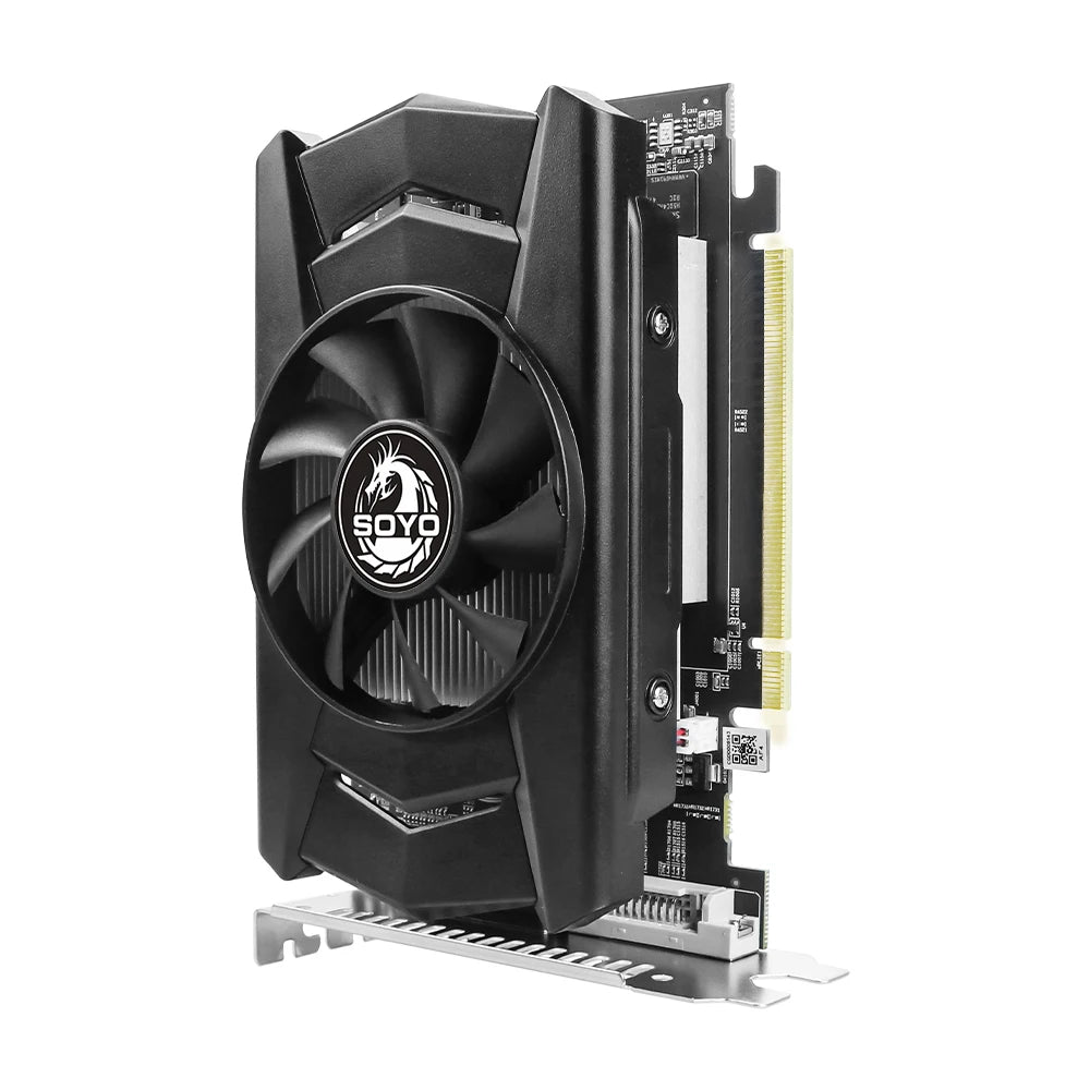 SOYO AMD Radeon R7 350 4GB GDDR5 Graphics Card Video Card PC Game Desktop Computer componen 128bit 28NM PCIe3.0x16 VGA HDMI DVI