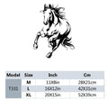 Horse Home Decoration Accessories For Bedroom Decoration Background Wall Art Decal Drop Shipping