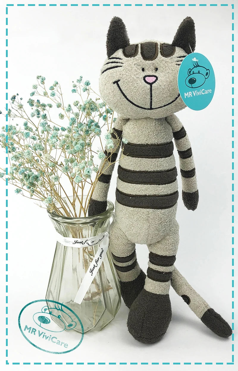 Kawaii Cat Plush Toy Small Soft Simulation Kids Stuffed Animal Toys For Children Cute Photo Props Girls Birthday Gift