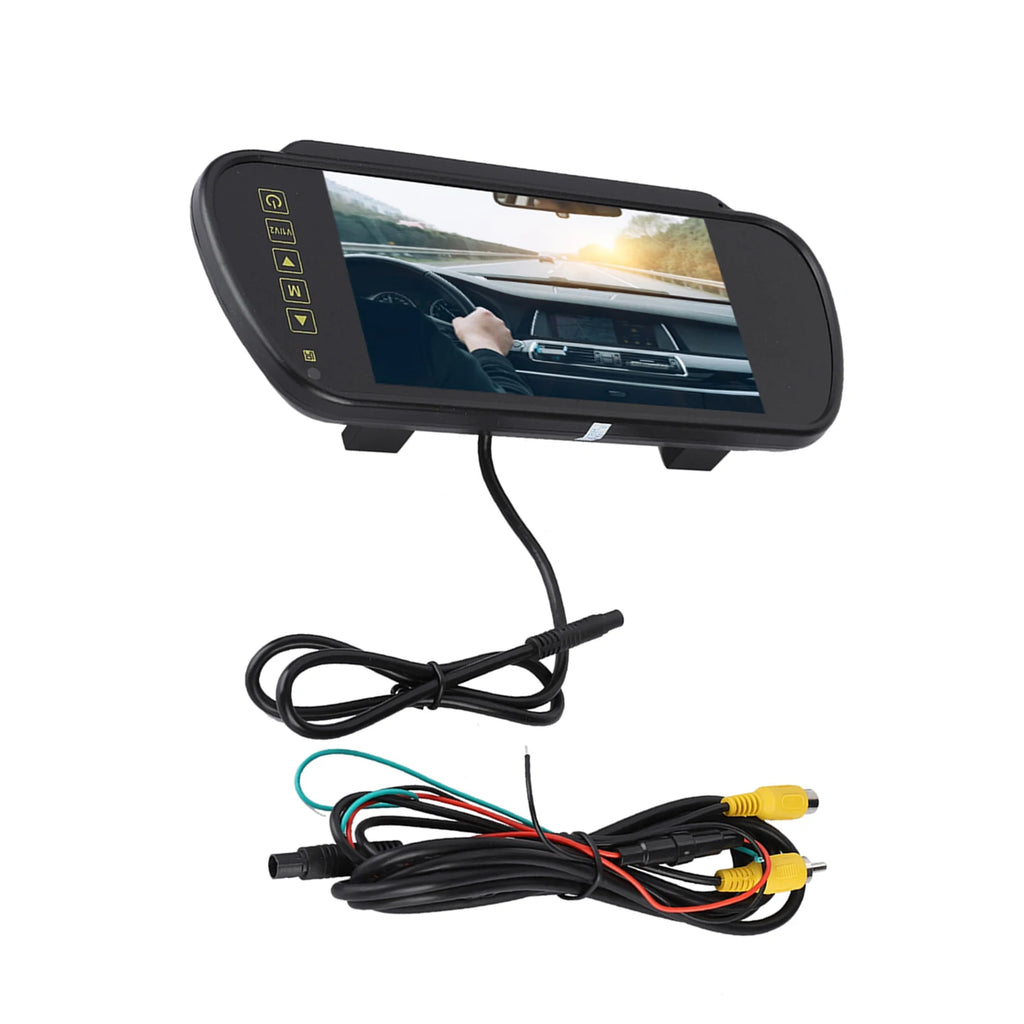 7inches Backup Monitor Rear View Monitor Rear View Mirror Monitor 7inches LCD Display Backup Camera Monitor for Rear View Camera