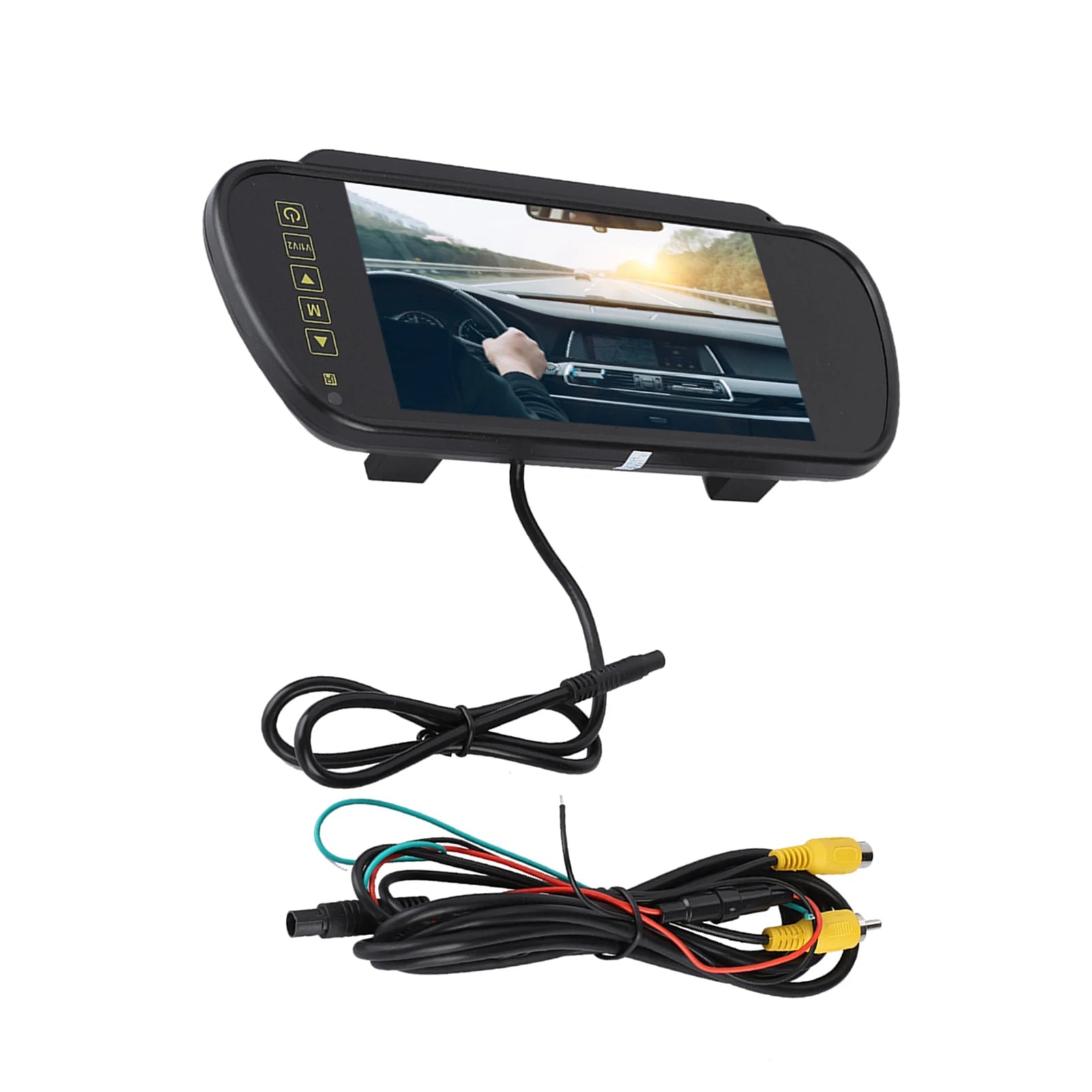 7inches Backup Monitor Rear View Monitor Rear View Mirror Monitor 7inches LCD Display Backup Camera Monitor for Rear View Camera