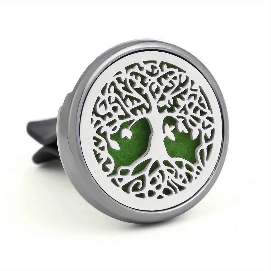 1PC Refillable Car Air Freshener Perfume Diffuser Clip with 10pcs Pads Auto Vent Interior Aromatherapy Diffuser