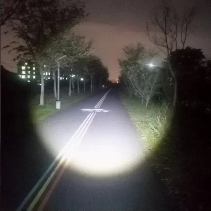 3000000LM Super Bright Flashlight Built-in Battery Rechargeable LED Flashlights High Power Torch Lamp for Camping Lantern