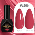 Vernis à Ongles Gel 10ml 162 Couleurs Fournitures Ongles Vernis Semi Permanent Nail Art Manucure Soak Off LED UV Gel Vernis à Ongles Été