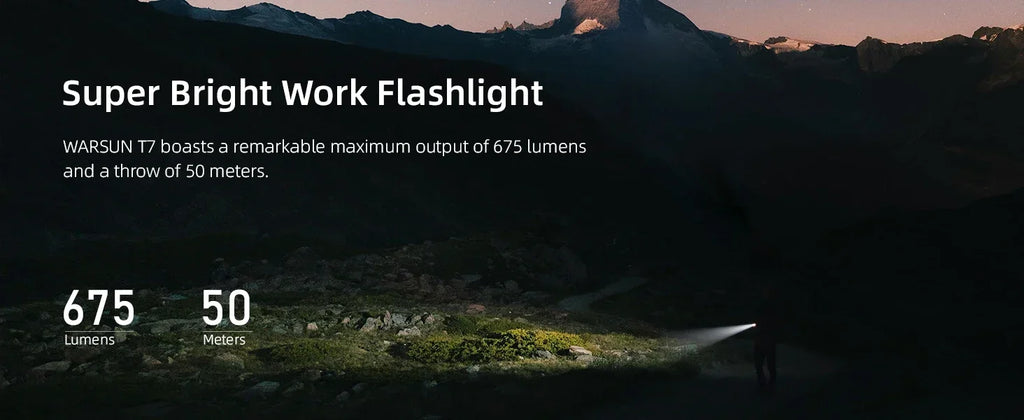 2025 New Warsun LED Keychain Flashlight USB-C Rechargeable Portable Mini Torch Light Pocket Lantern Flood Work Light With Magnet