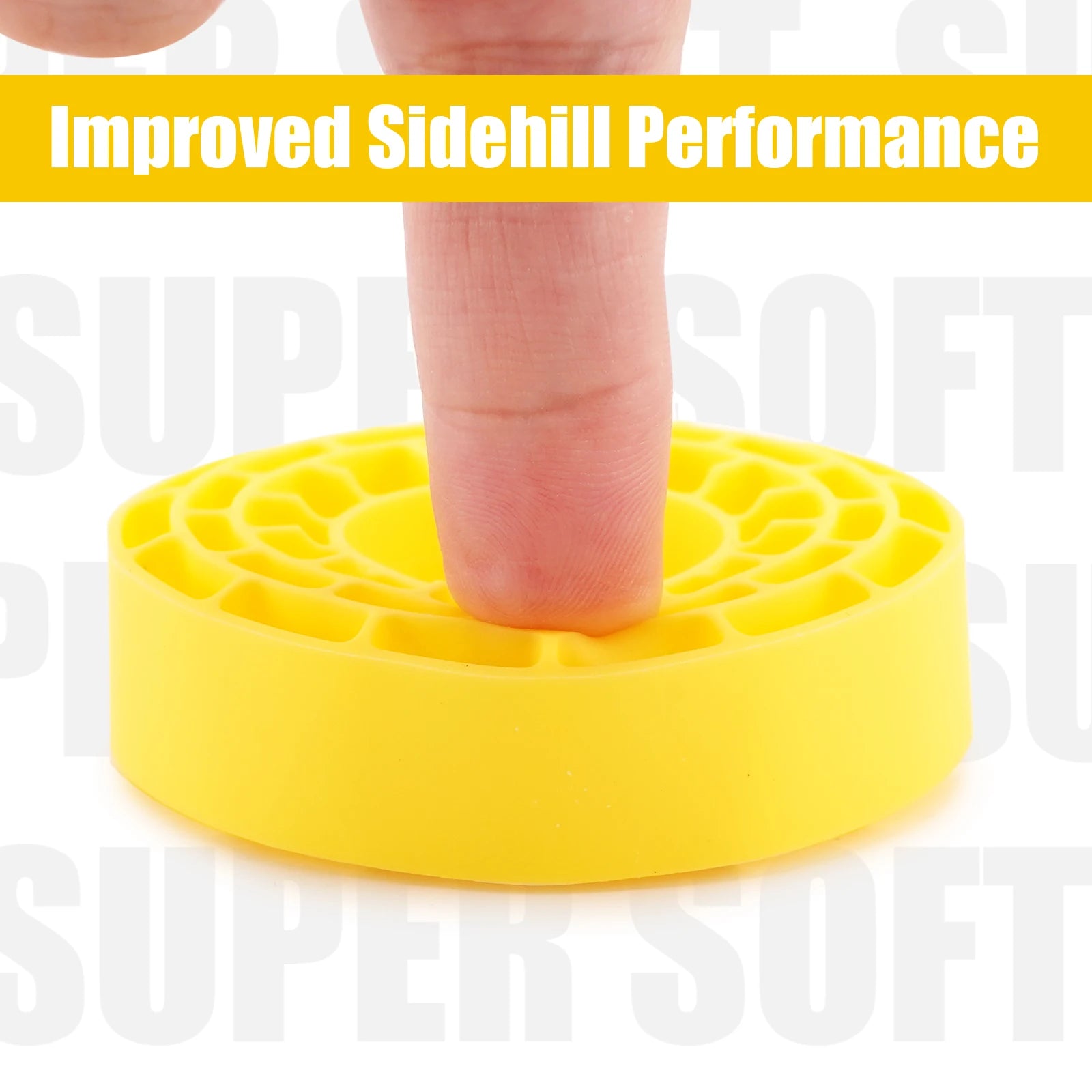 INJORA 4pcs Silicone Rubber Inserts For 61-63mm*21mm 1.0" Tires (1062)