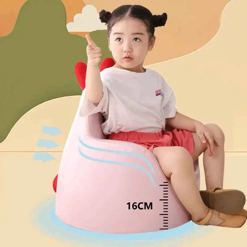 Children's Mini Cartoon Sofa Baby Cute Rabbit Bear Seat Removable Washable Boy Girl 1-6 Years Small Confortable Sofa for Reading