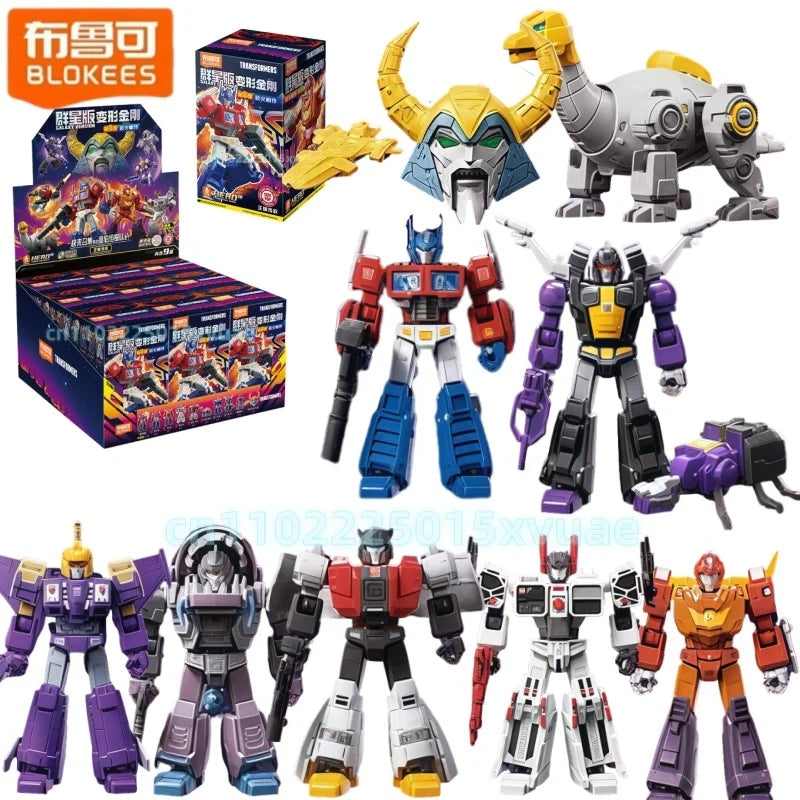 New BLOKEES Building Blocks Transformers Star Edition 8th Splicing Mobile Toy Model Optimus Prime UNICRON HEAD Collectible Gift