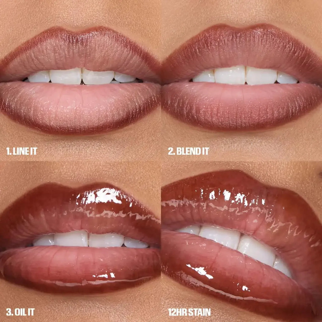 Velvet Brown Lip Liner Pencil Nude Matte Waterproof Non-stick Cup Cherry Red Lip Liner Lip Contour Pen Lipstick Makeup For Woman