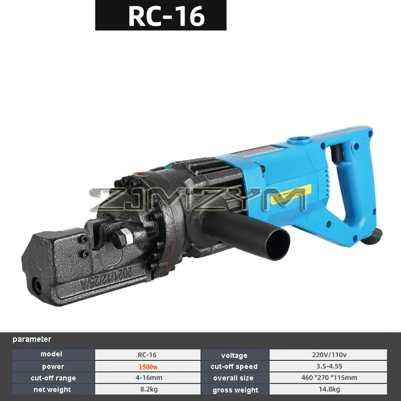 Portable Electric Rebar Scissors Electric Hydraulic Rebar Cutting Machine Rebar Cutter Steel Bar Cutting Tool