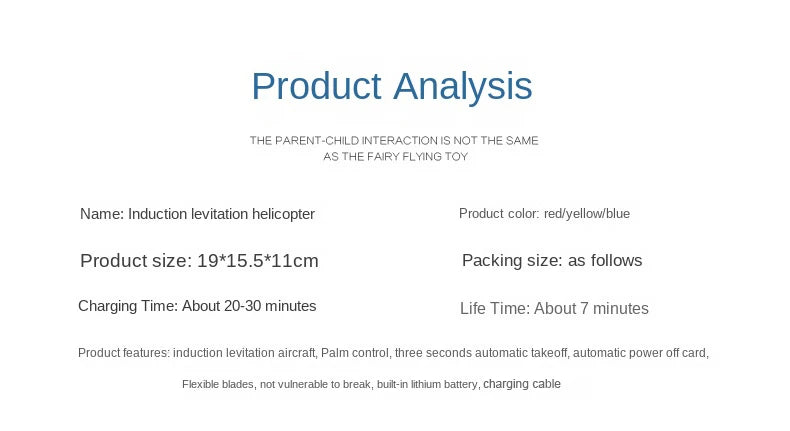 RC Helicopter 2CH Induction Remote Control Floating Airplane Gesture Control Aircraft Suspension Quadcopter with LED Kid Gift