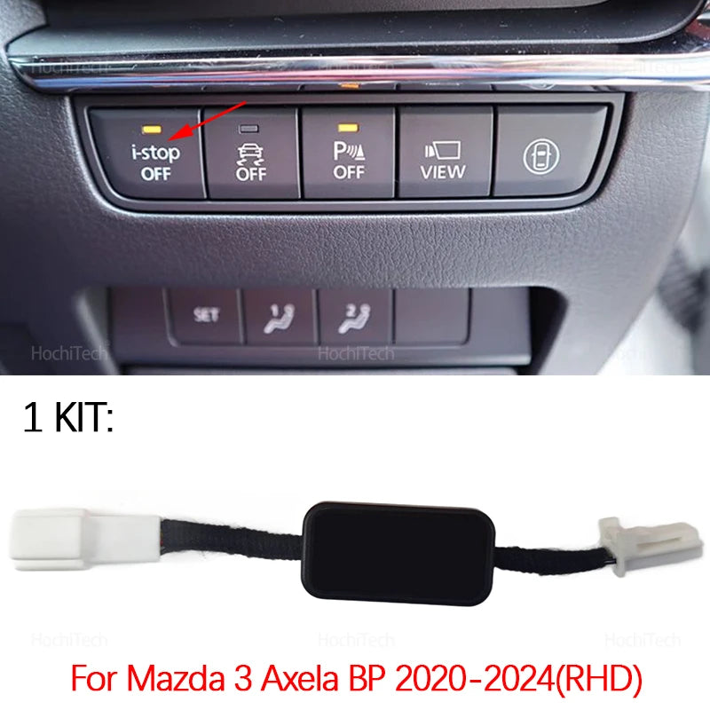 Car Automatic Start and Stop Engine Off Device Control Sensor Auto Stop Canceller for Mazda 3 Axela BP 2020-2024 LHD RHD