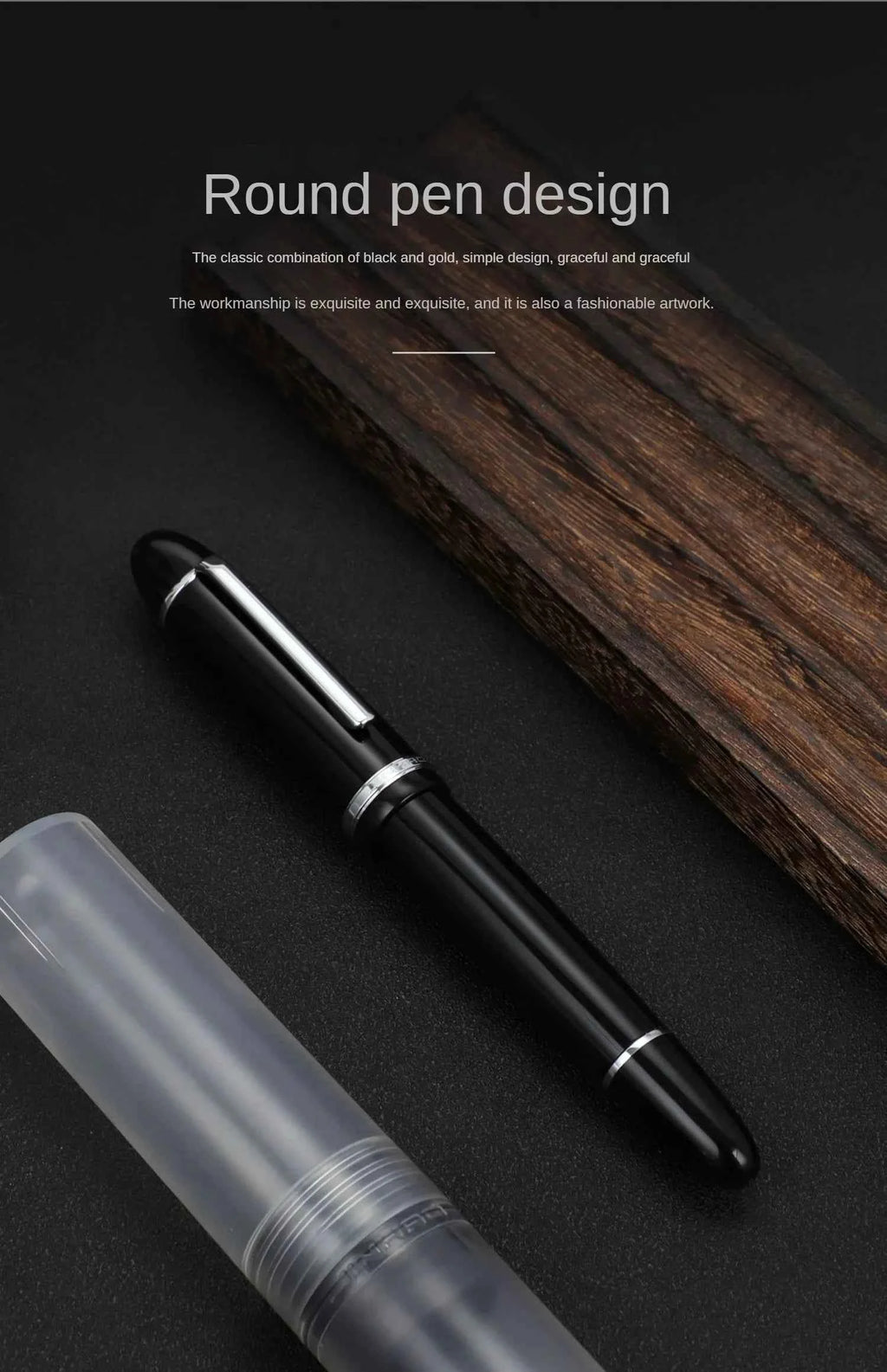 Jinhao X159 Fountain Pen Multicolour Acrylic Luxury Elegant Pens 0.5mm/0.38mm Nib Ink Pens Writing Office Supplies Stationery