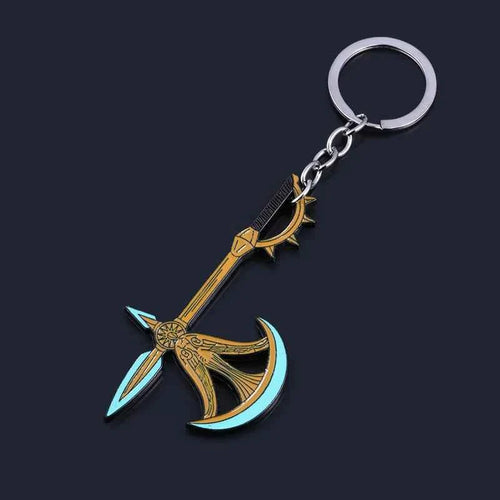 Anime Deadlys Seven Sins Escanor Rhitta Keychain Nanatsu no Taizai Axe Bottle Opener Pendant Keyring for Men women Gift Jewelry