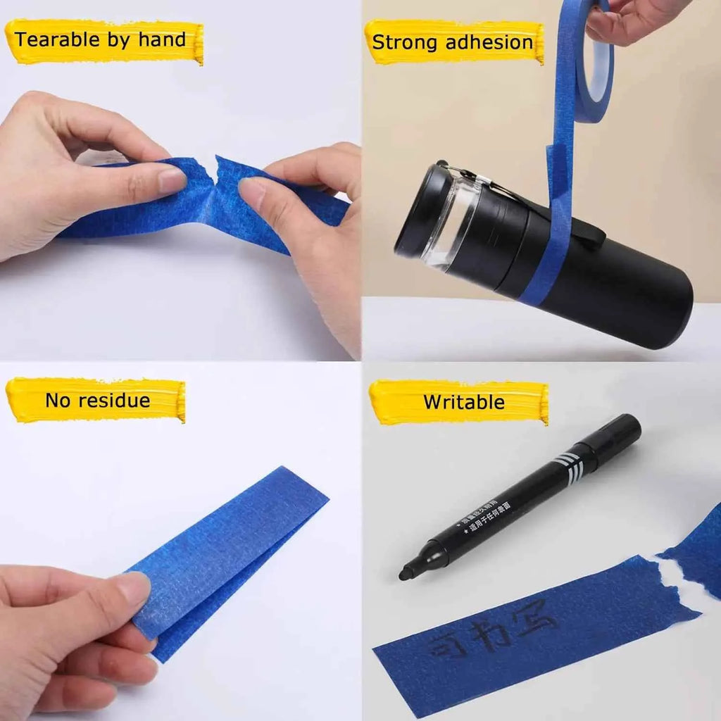 Painter Masking Tape Applicator Machine Tape to Repair and Beautify Cracks in Tiles Adhesive Tape with Tape Cutting Tool