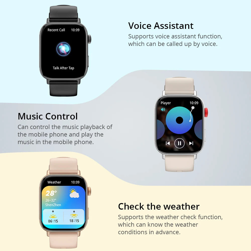 COLMI C8 Max Smart Watch for Men And Women with Voice Calling Feature 1.93" Large HD Color Display Health & Fitness Tracker