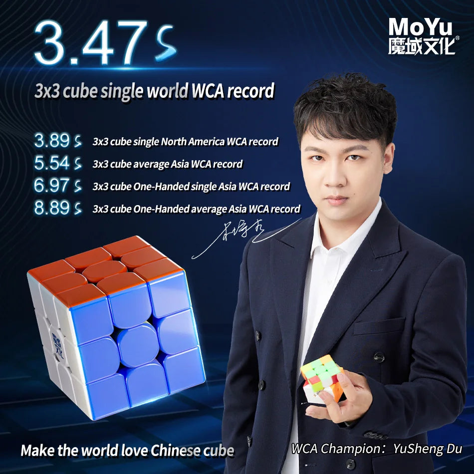 Moyu Weilong WRM V9 20-Magnet Ball Core Magic Speed Cube Fidget Toys Moyu Weilong WRMV9 Maglev Cubo Magico Puzzle Gift Toy