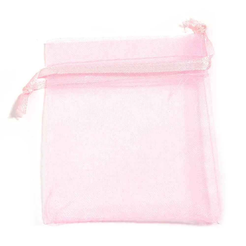 10pcs/Lot 24 Colors Organza Bags Jewelry Bag Wedding Gift Storage Drawstring Pouches Jewelry Packaging Bags Present Wholesale