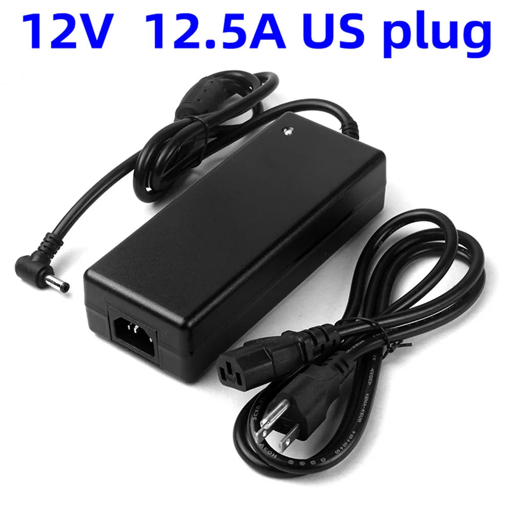 AC DC Power Supply 18V 10A Adapter 9V 12V 15V 24v 12.5A 15A 20A 25A 4A 5A 6A 6.25a 8A 8.5 A Adaptor Voltage Current Source