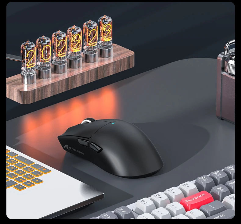 Attack Shark X11 & X11se Wireless Gaming Mouse,Bluetooth Tri-Mode Connection, PixArt PAW3311,Touch Magnetic Charging Base