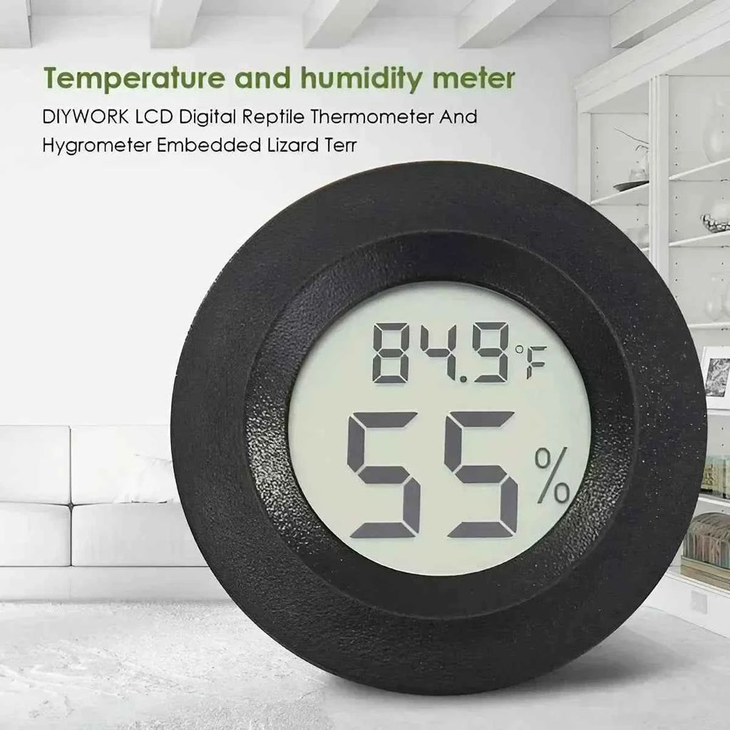JJYY Mini Home Digital LCD Display Thermometer Hygrometer Indoor High Precision Temperature Sensor