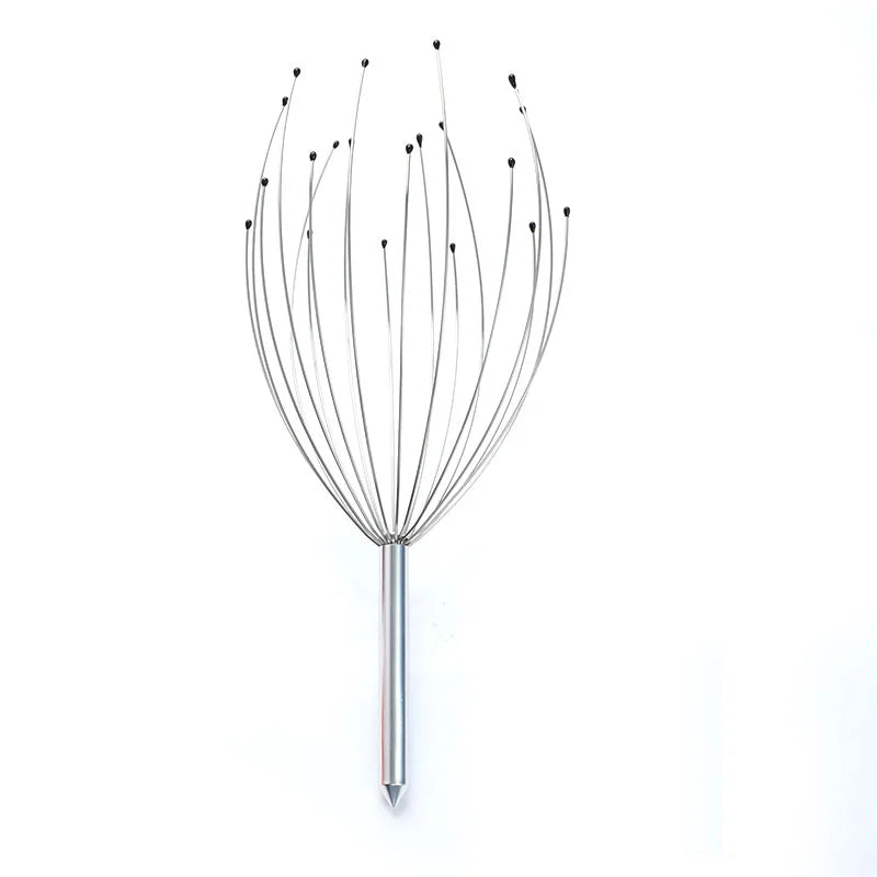 Stainless Steel Scalp Massager with 20 Claw Head Scratcher