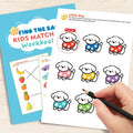 Kids Observation Skills Workbook: Find the Exact Same Picture – Fun Matching Games for Ages 3-6