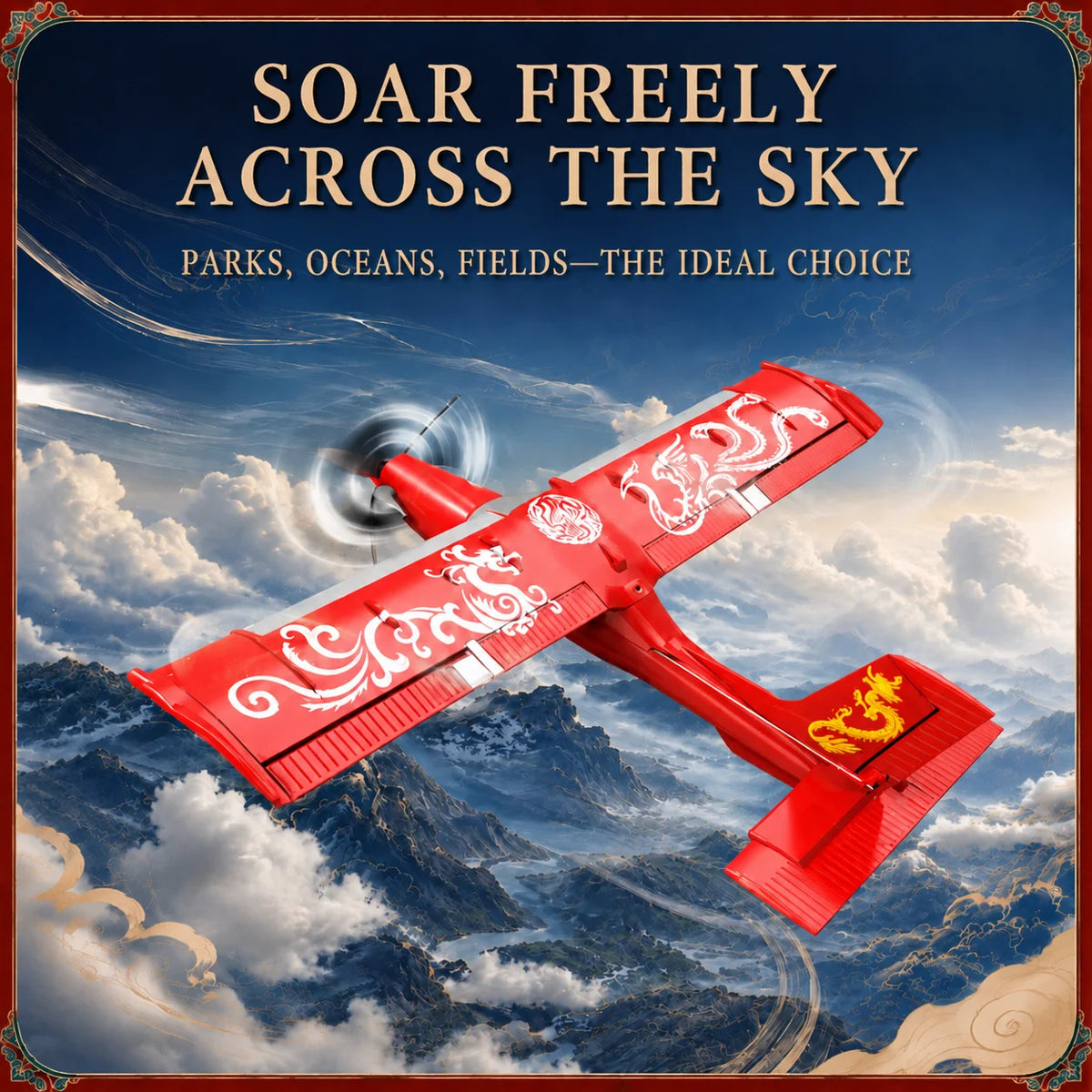 EPP RC Glider Airplane 510 mm – Brushless Motor & Gyro