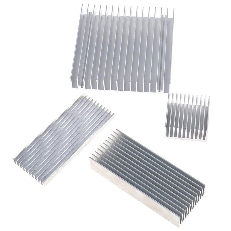 - Extruded Aluminum Heatsink For High Power LED IC Chip Cooler Radiator Heat Sink -