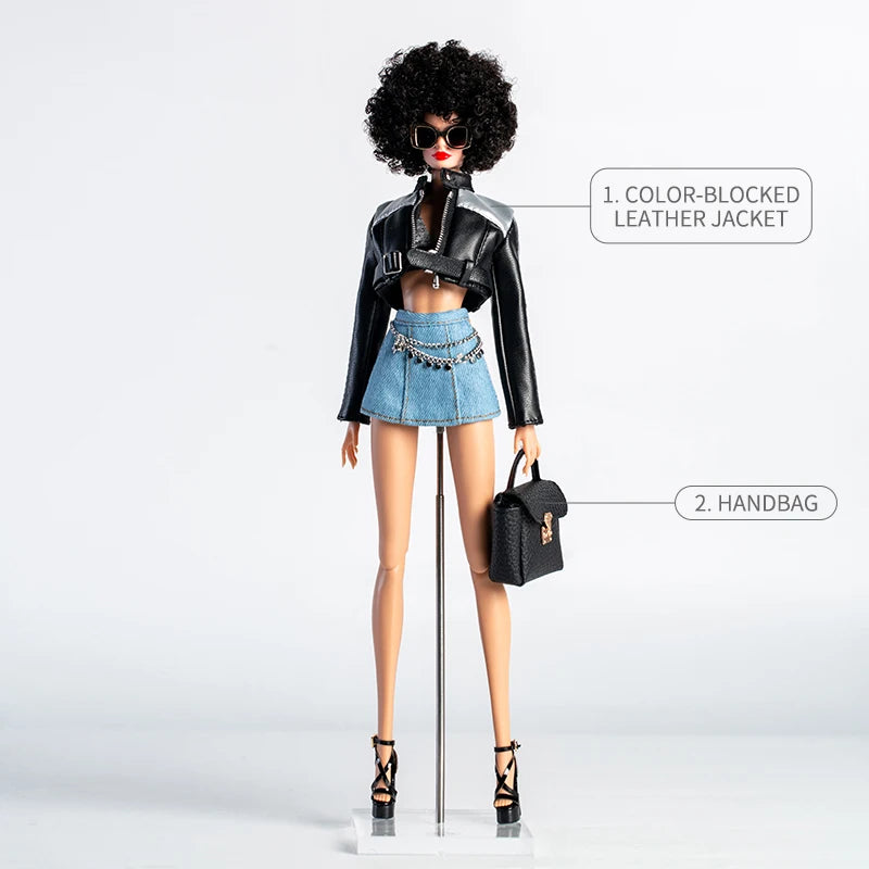 2026 New Xianxian Doll Clothes Set High-end Wear Suit Coat Top Skirt Princess Exquisite Makeup Dress Up Toys Doll Accessories