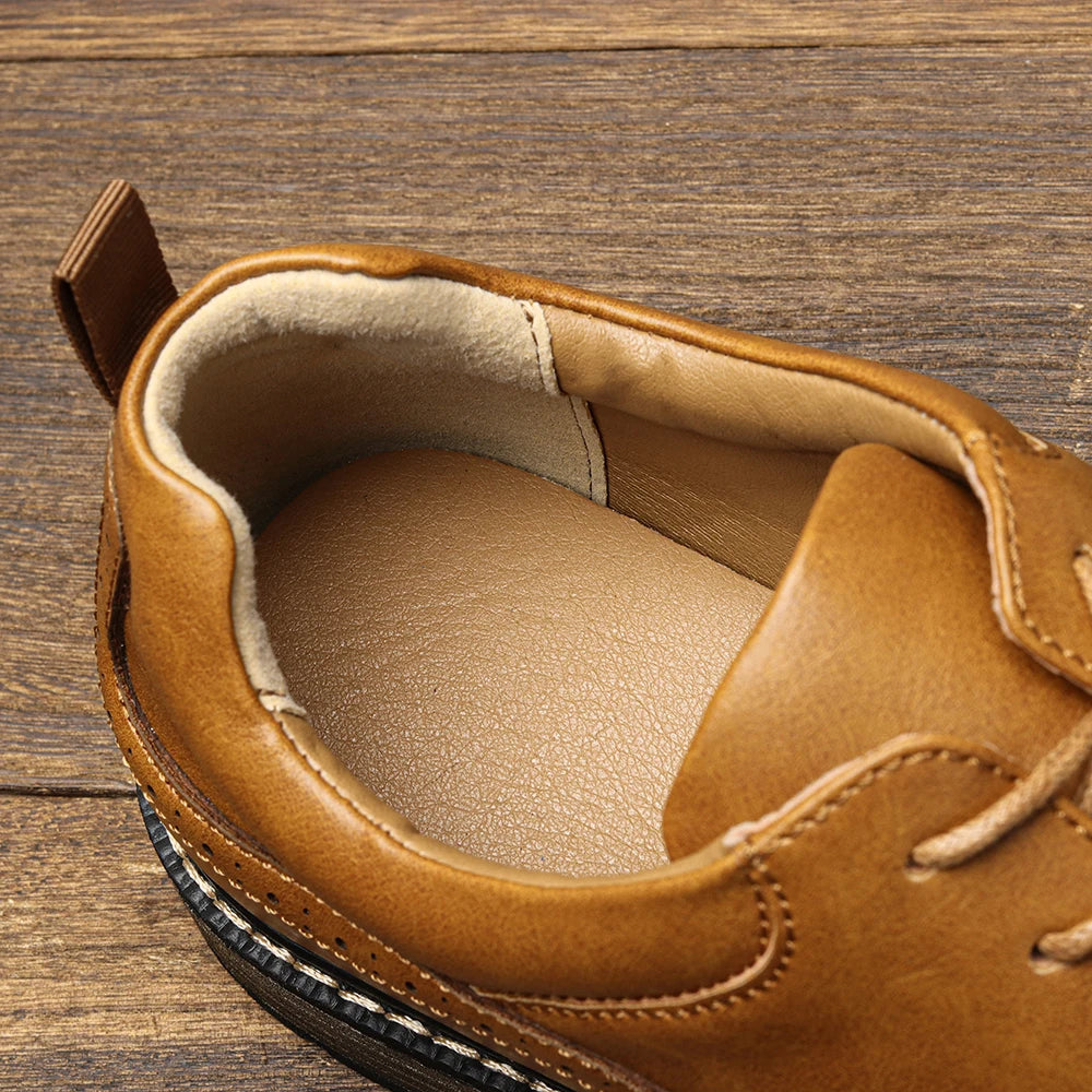 Men Casual Shoes Comfortable Brand 2025 Fashion Shoes Men Leather