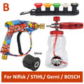 Pressure Washer Water Gun Kit for Car Cleaning Hose Connector For Karcher Nilfisk Parkside Bosch Quick Connector Nozzles