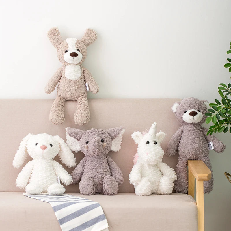 New Hot Sale Owl Frog Dinosaur Bunny Dog Long Leg Plush Toy High Quality Appease Doll Soft Sleep Accompany Gift For Girls Boys