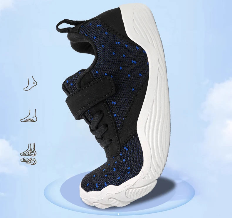 Kids Barefoot Shoes Boys Girls Sneakers Aqua Shoes Naturally Splay Shoes Wide Toe Water Quick Dry Beach Shoes Sports Swimming