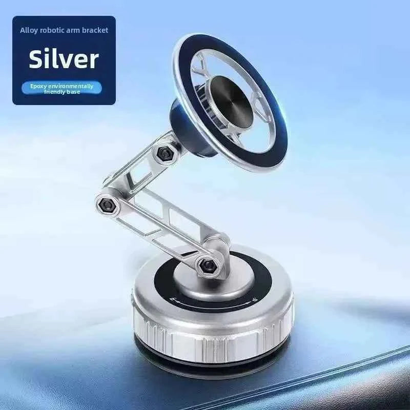 New X93 Magnetic Car Phone Holder 360 degree Rotation Vacuum Adsorption Strong Suction Holder for Mobile Phone Car Bracket